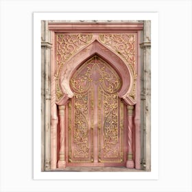 Pink Door 3 Art Print