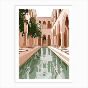 Islamic Architecture In Morocco Art Print