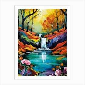 Waterfall 2 Art Print