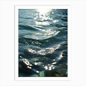 Water Ripples 30 Art Print