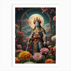 Lord Shiva 5 Art Print