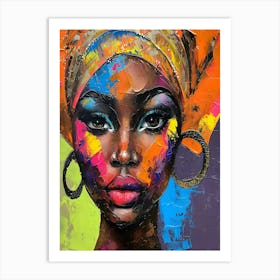 African Woman 9 Art Print