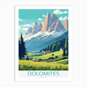 Dolomites Italy Art Print