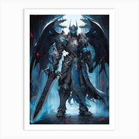 Demon Knight Art Print