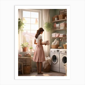 Laundry Room 5 Art Print