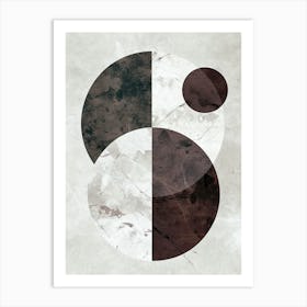 Hamburg Skyline - Minimalist Bauhaus Art Print