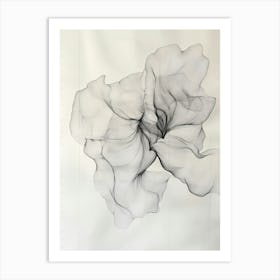 Abstract Flower Art Print