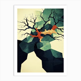 Abstract Tree 1 Art Print