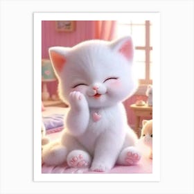 Cute Kittens Art Print