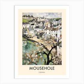 Mousehole (Cornwall) Painting 1 Travel Poster Art Print