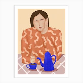 A Cup Of Tea Every Morning Art Print