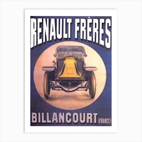 Renault Freres Art Print