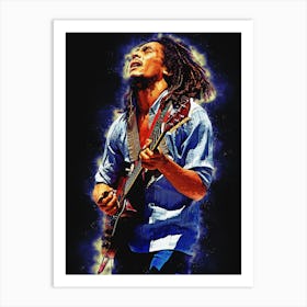 Spirit Of Bob Marley Art Print