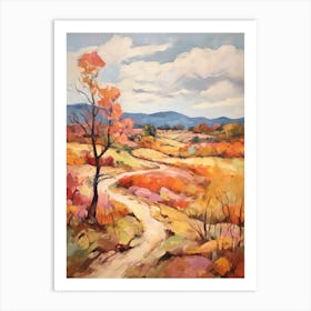 Autumn Gardens Painting Wave Hill Usa 3 Art Print