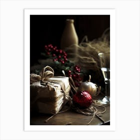 Nostalgic Still Life No 9 Art Print