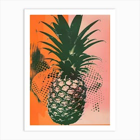 Pineapple By Andy Warhol Art Print