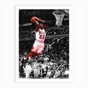 Michael Jordan Art Print