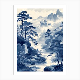 Fantastic Chinese Landscape 1 Art Print