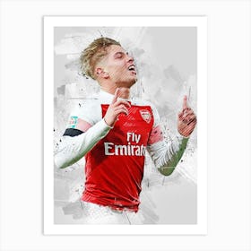 Emile Smith Rowe Art Print