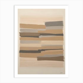 Muted Neutrals Abstract 11 Living Room Art Print (7) Art Print