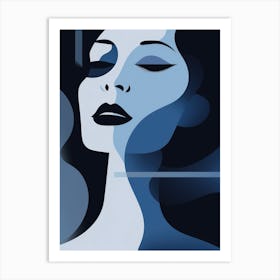 Woman'S Face 28 Art Print