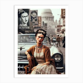 Frida Kahlo Wall Art Print Mexico Wall Art Frida Kahlo Art Boho Home Decor Print Art Print