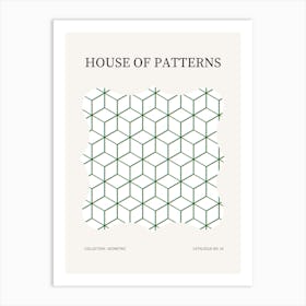 Geometric Pattern Poster 18 Art Print