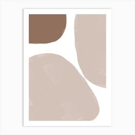 Sand and Beige Natural Art Print