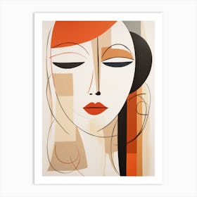 'Face Of A Woman' 1 Art Print