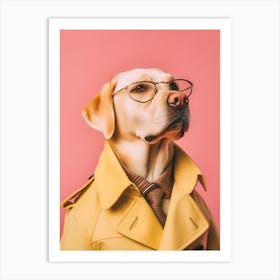 A Labrador Retriever Dog 5 Art Print