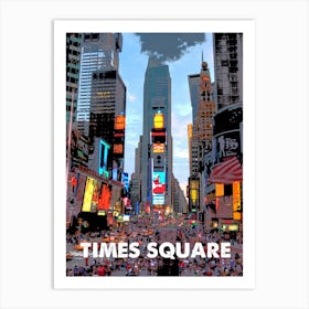 Times Square, New York, Landmark, Wall Print, Wall Art, Poster, Print, Art Print
