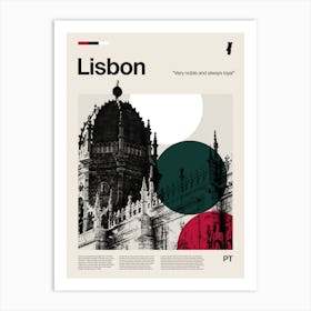 Lisbon Art Print