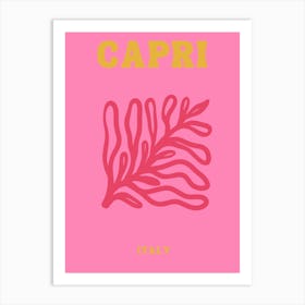 Capri Art Print