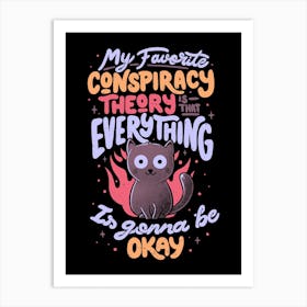 Conspiracy Theory Art Print