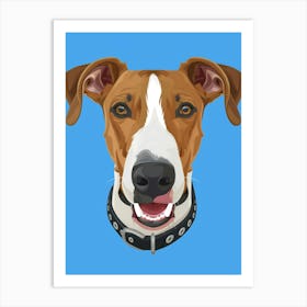 Dog Portrait 2 Art Print