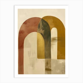 Abstract Arch Canvas Print Art Print