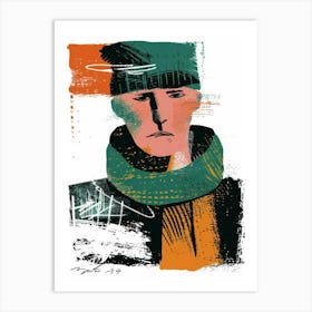 Portrait Of A Man 28 Art Print