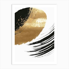 Abstract Brush Strokes 40 Art Print