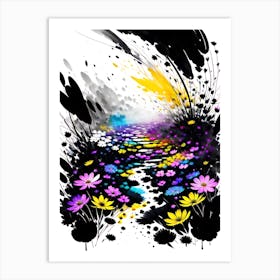 Abstract Painting 17 Art Print