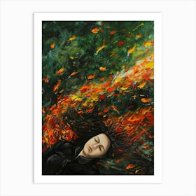 Dreaming Of Fire Art Print