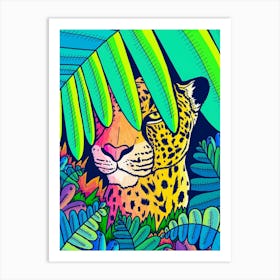 Jungle Leopard Art Print