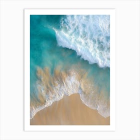 Aerial View Of The Ocean 8 Art Print