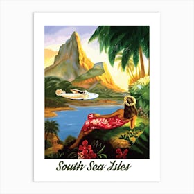 South Sea Isles Art Print