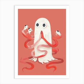 Ghost 3 Art Print