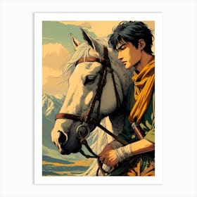 Creative Horse Beauty Illustration Nr 236 Art Print