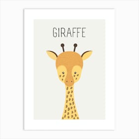 Giraffe Art Print