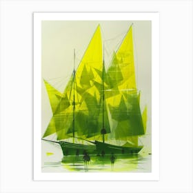 Sailboat 16 Art Print