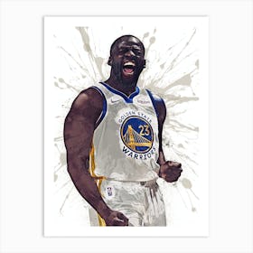 Draymond Green Golden State Warriors 1 Art Print