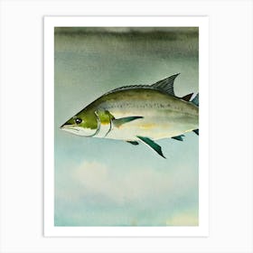 Tuna Storybook Watercolour Art Print