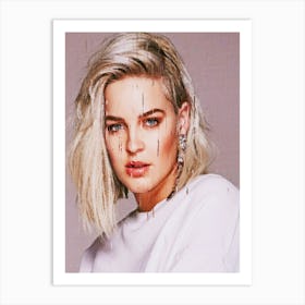 Anne Marie Portrait Art Print